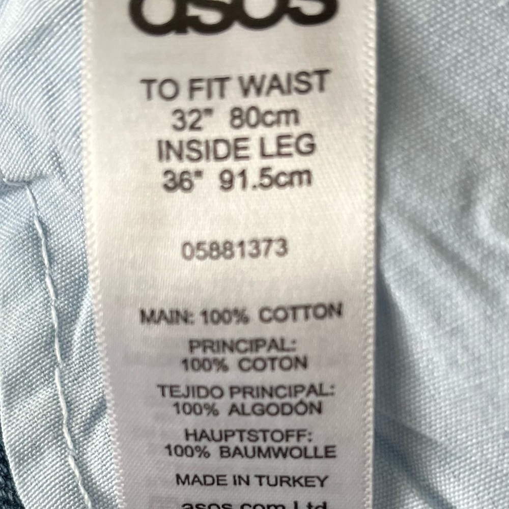 ASOS‎ Blue High Rise Jeans - Picture 10 of 11